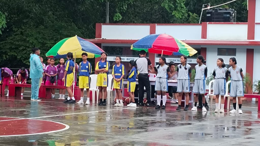 Basketball Match at Tura