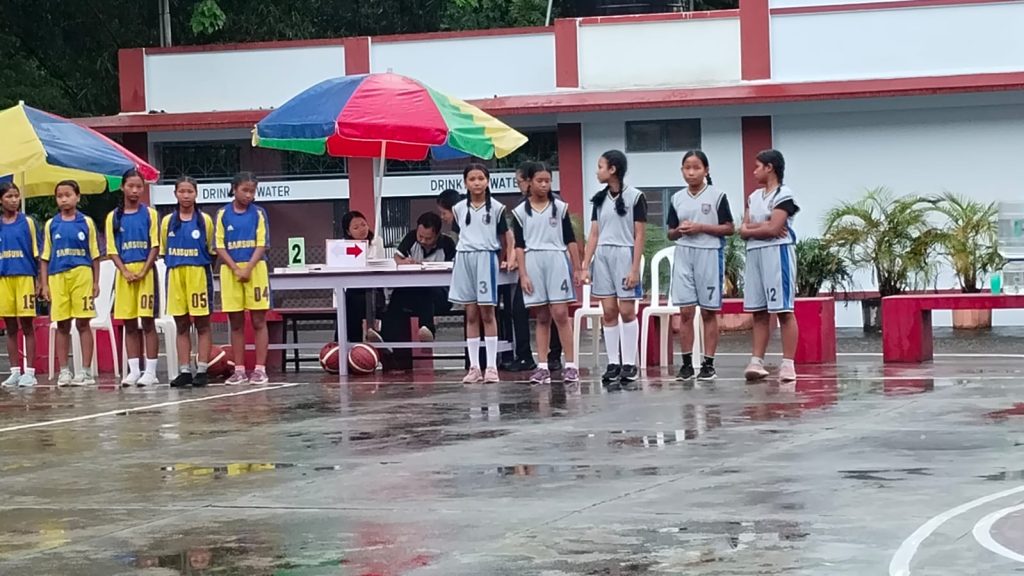 Basketball Match at Tura