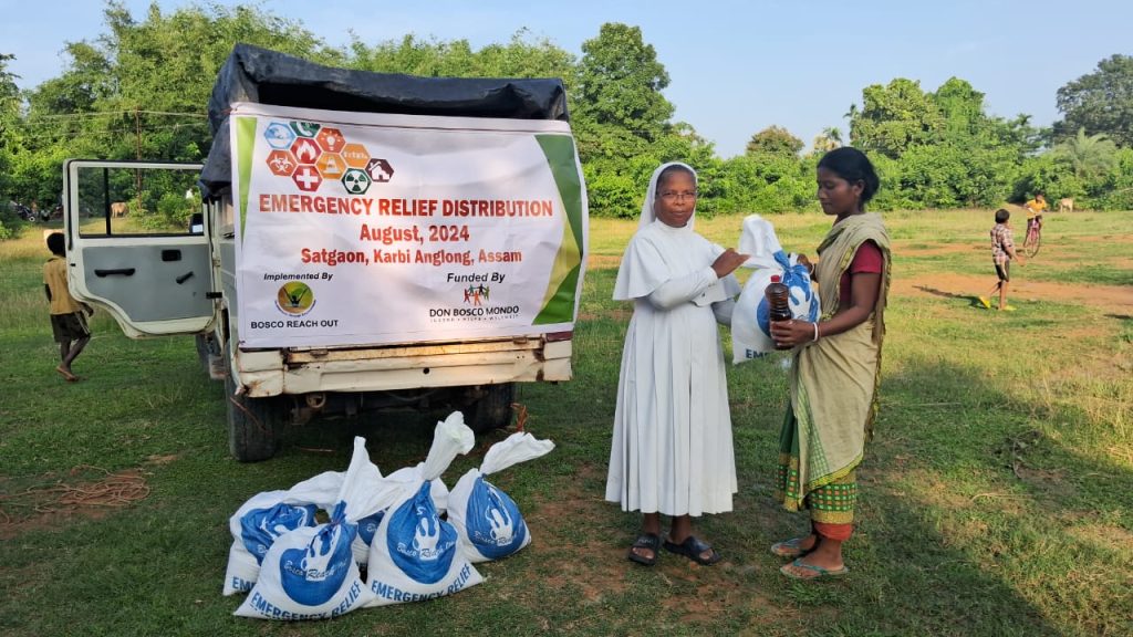 Flood Relief at Satgaon