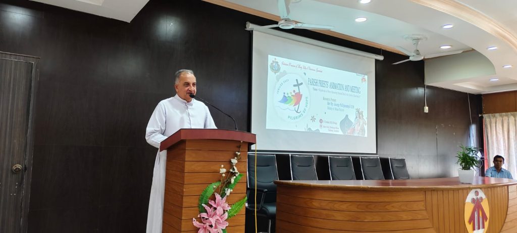 Parish Priests’ Animation and Meeting Held at Provincial House, Guwahati