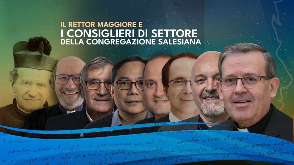 The face of the new General Council of the Salesians of Don Bosco !