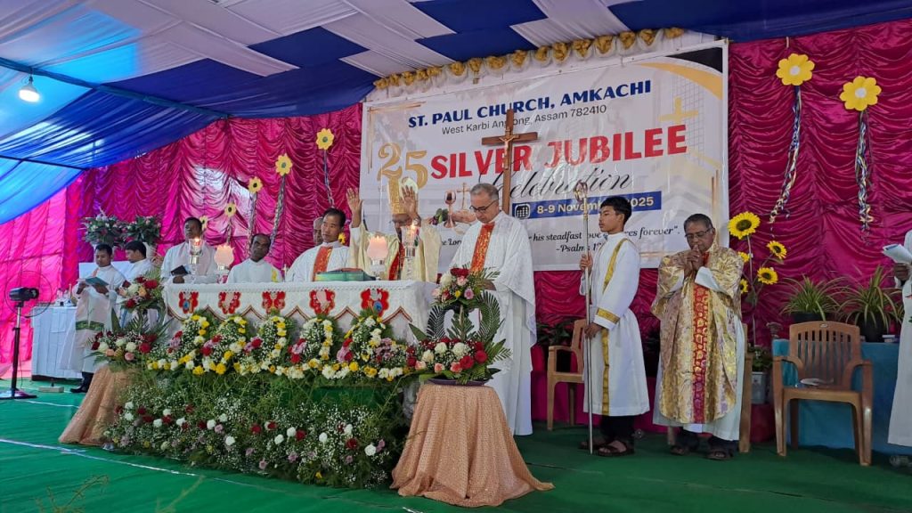 Silver Jubilee at Amkachi Parish