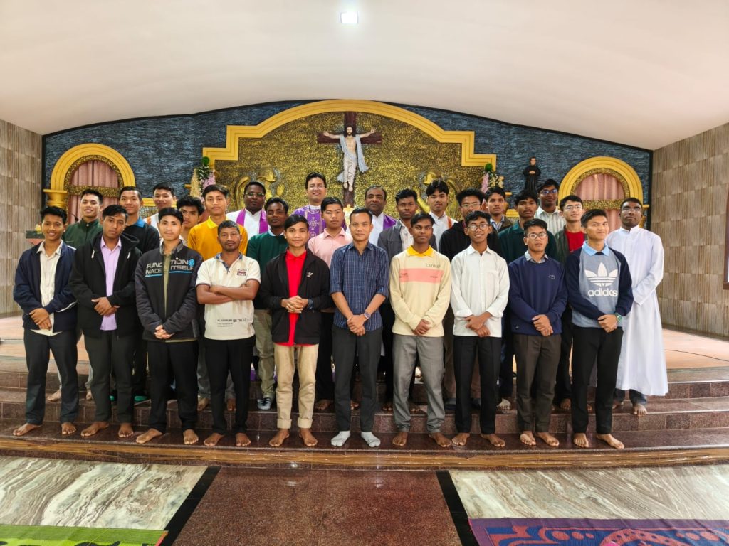 Would-be Pre-novices at Gojapara