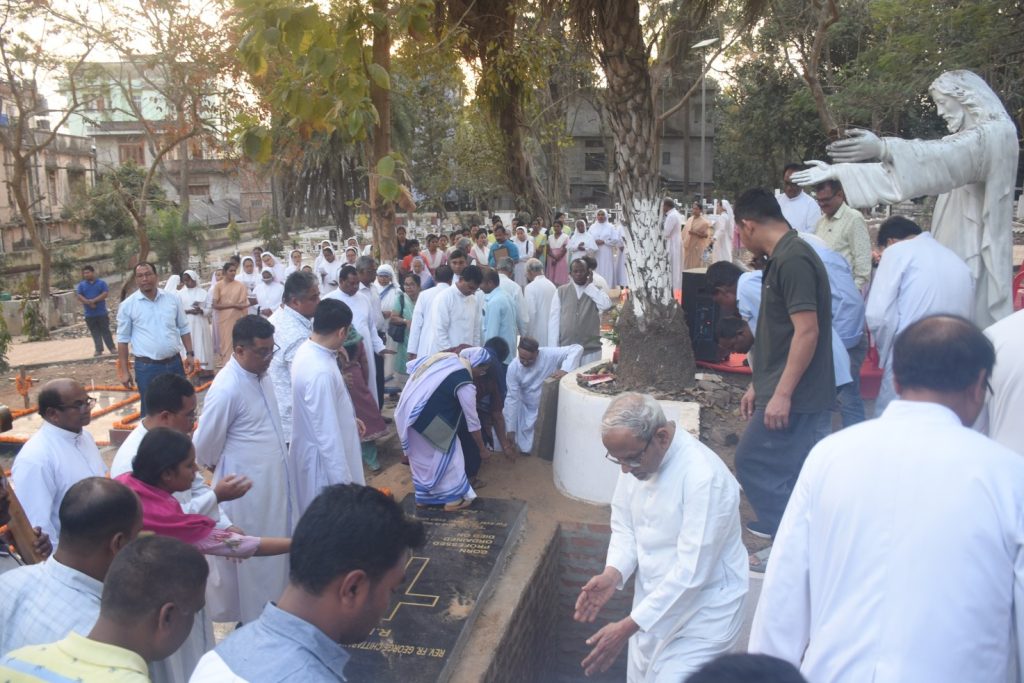 Funeral of Fr EP Augustine SDB