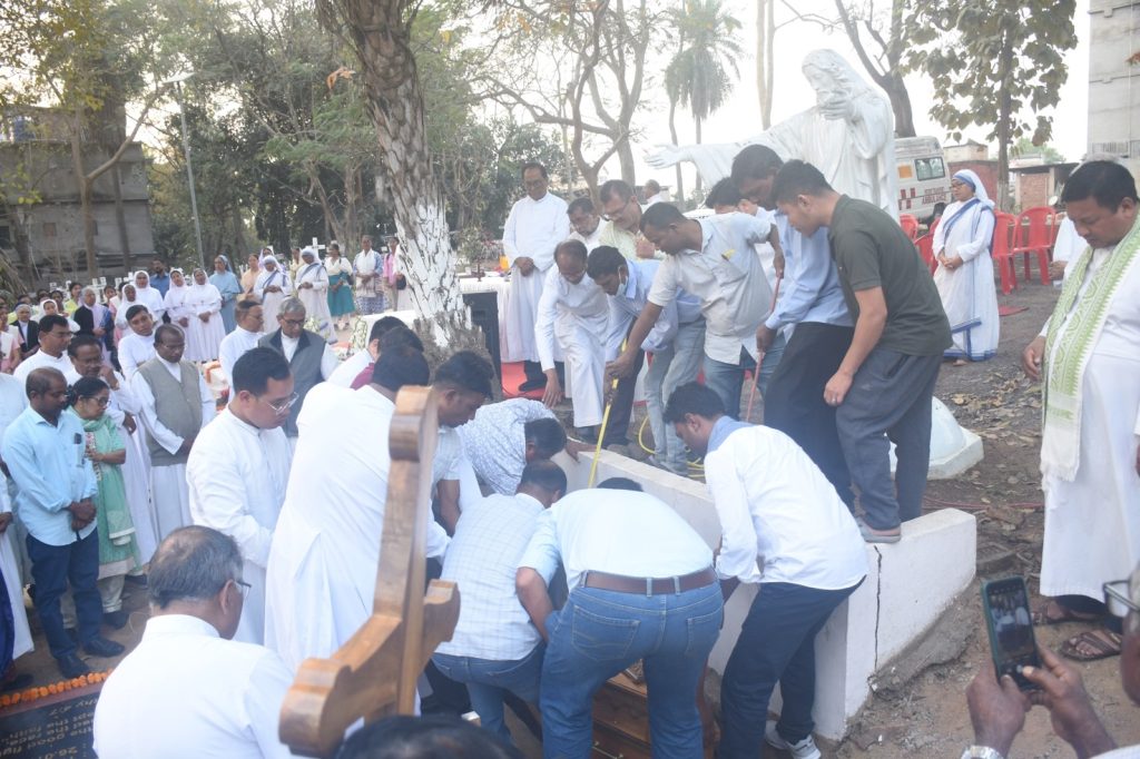 Funeral of Fr EP Augustine SDB