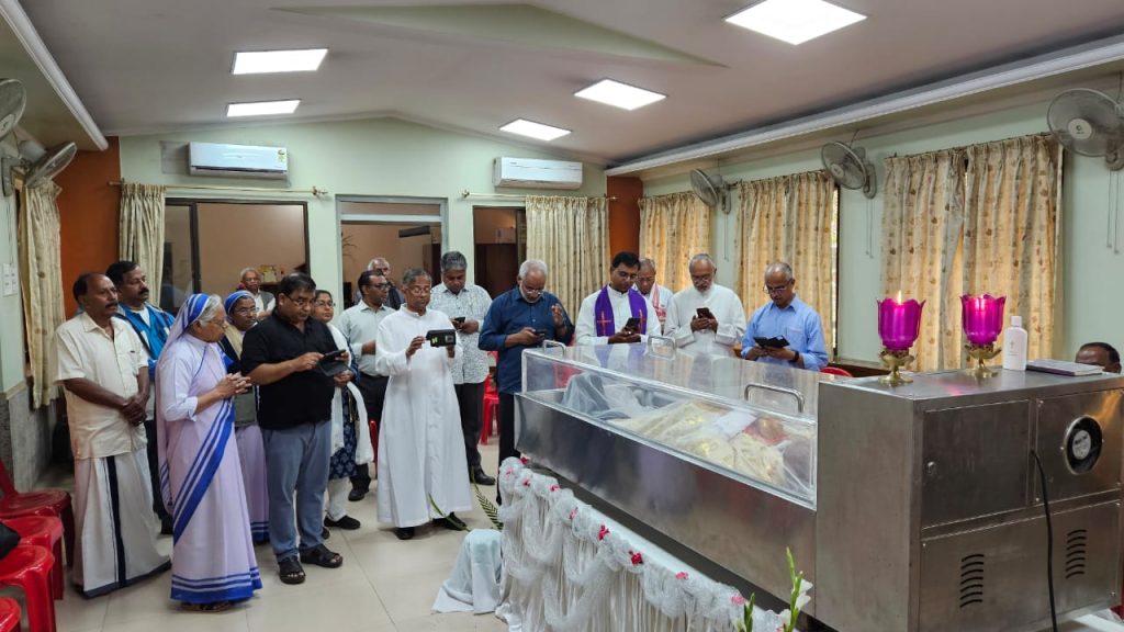 Funeral of Fr EP Augustine SDB