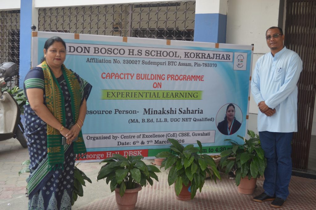 Teachers’ Training at DBS Kokrajhar