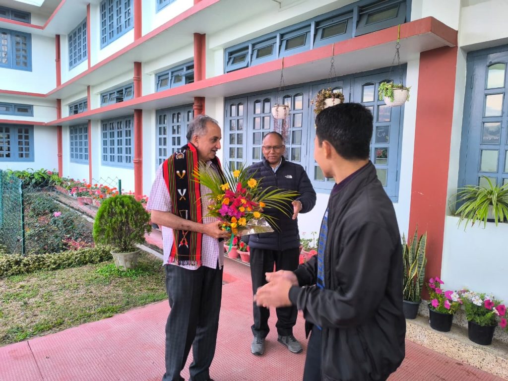 Fr Provincial at Emmaus Novitiate