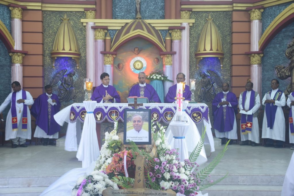 Funeral of Fr EP Augustine SDB