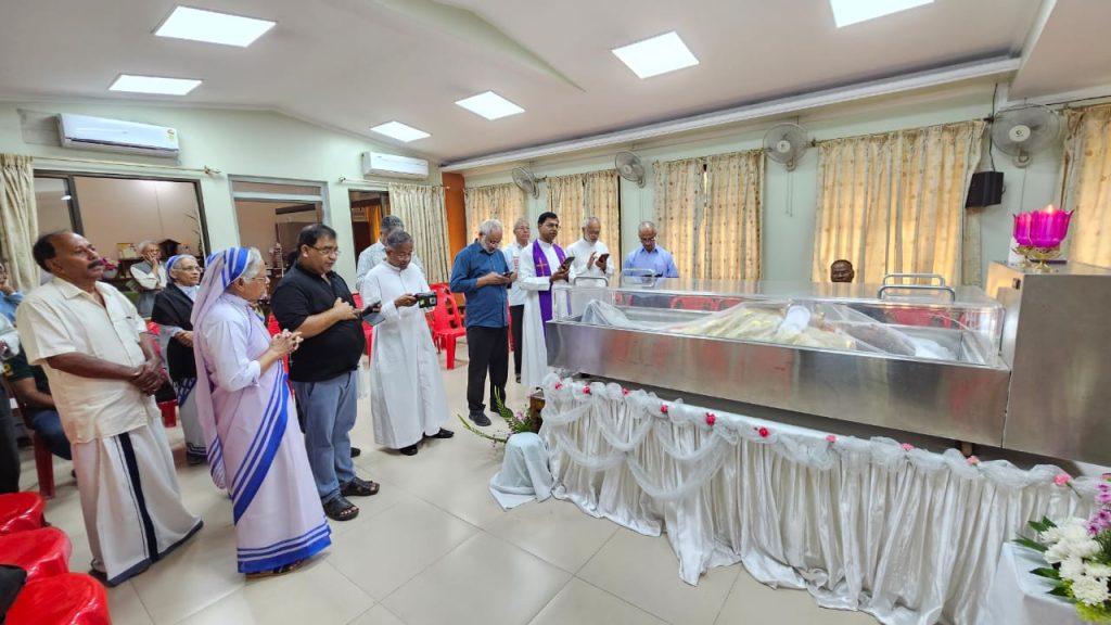 Funeral of Fr EP Augustine SDB