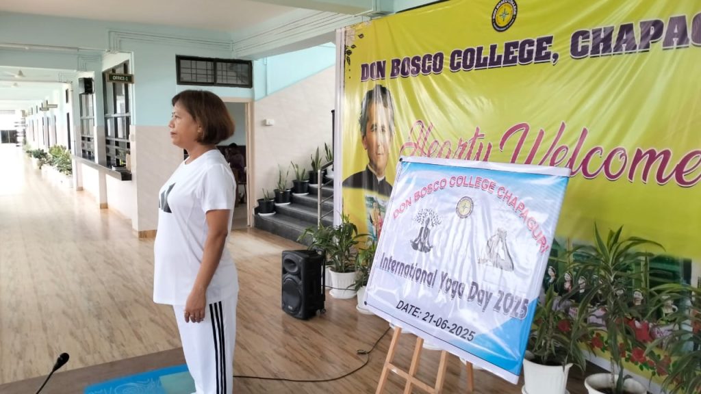 Yoga at DBC Chapaguri