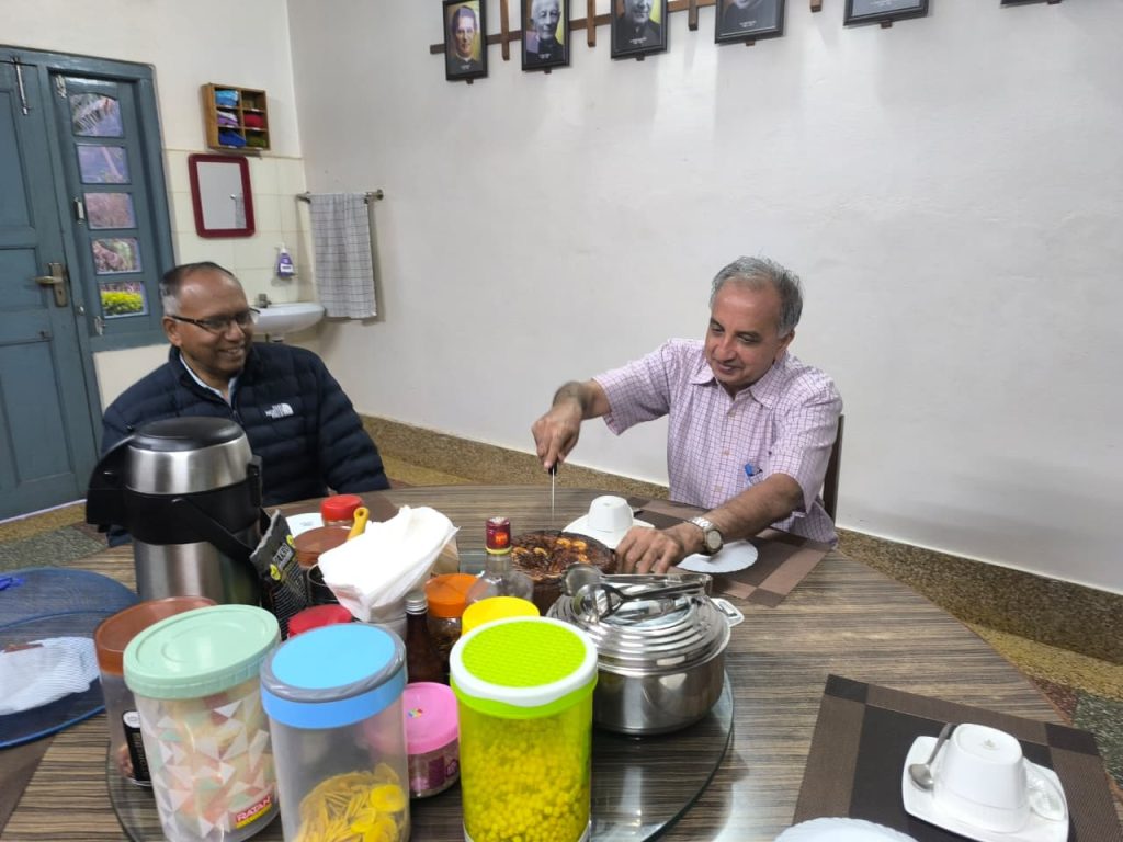 Fr Provincial at Emmaus Novitiate