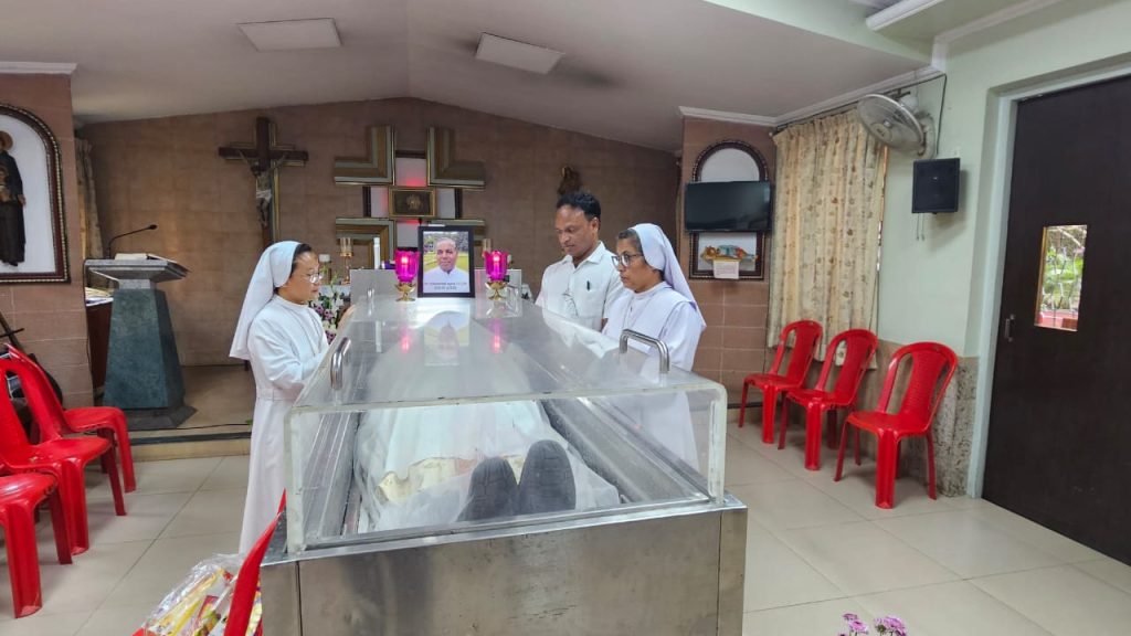 Funeral of Fr EP Augustine SDB