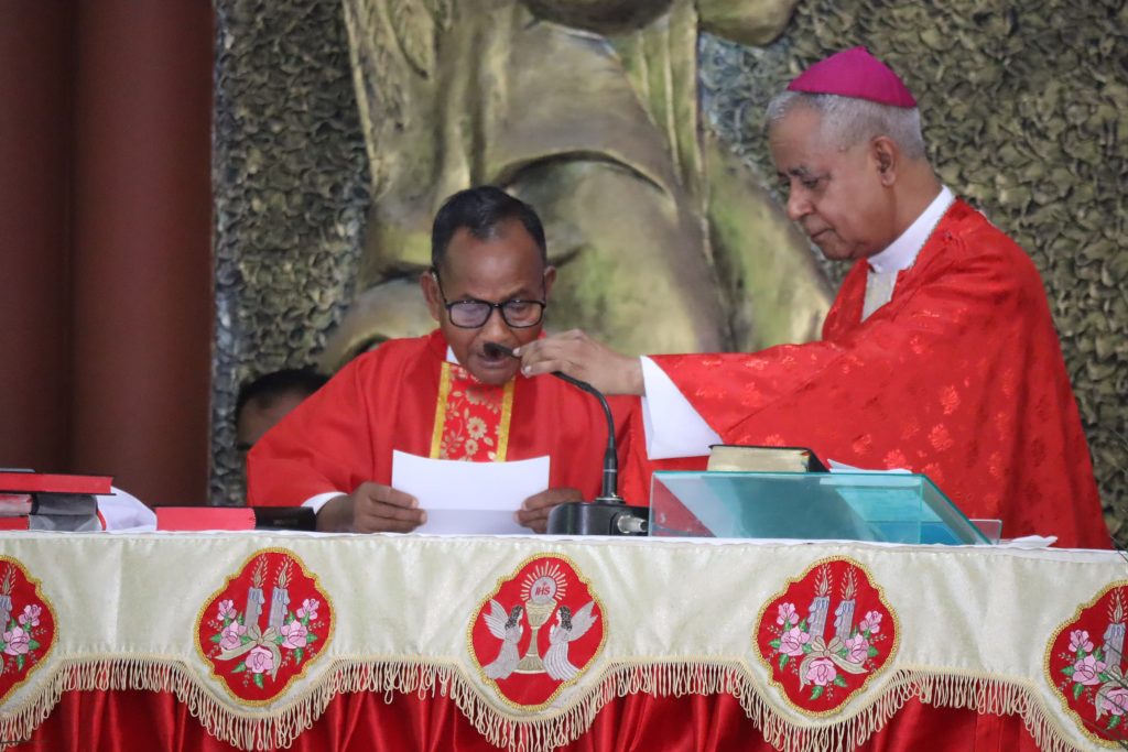 Installation of Fr Denis as Parish Priest