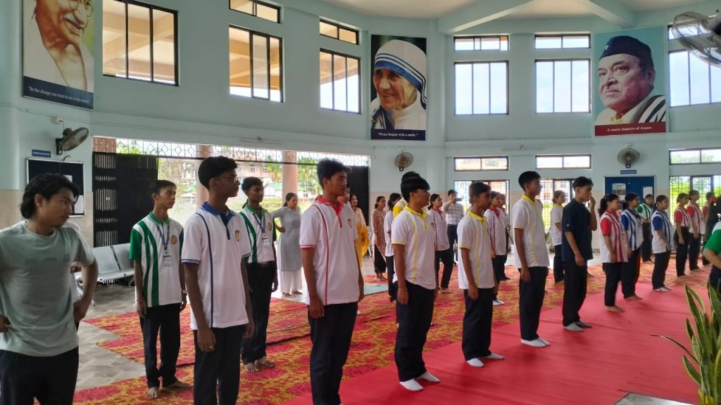 Yoga at DBC Chapaguri