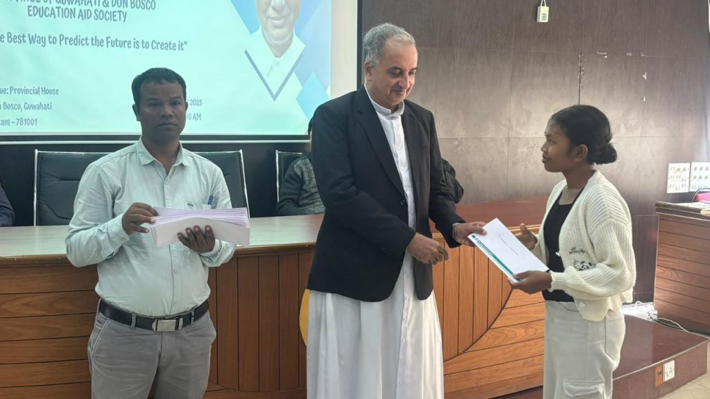 Distribution of Fr Karotemprel Scholarship
