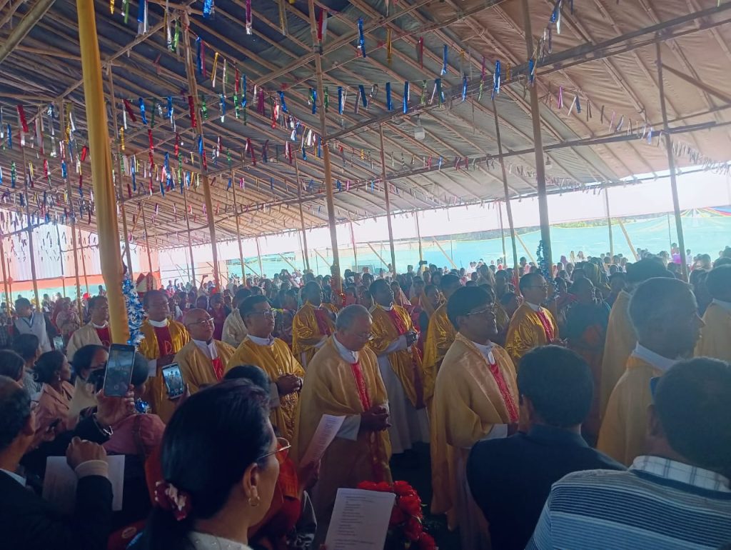 Church Blessing at Tangla
