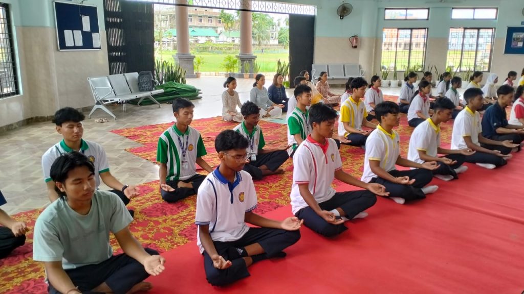 Yoga at DBC Chapaguri