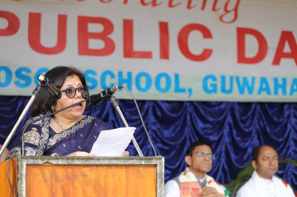 Republic Day at DBS Panbazar