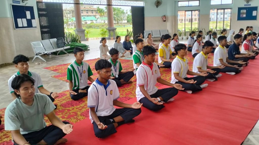 Yoga at DBC Chapaguri