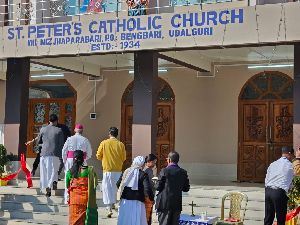 Church Blessing at Tangla