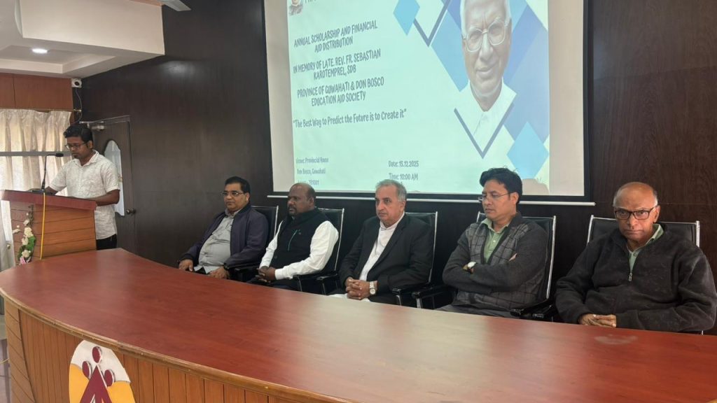 Distribution of Fr Karotemprel Scholarship