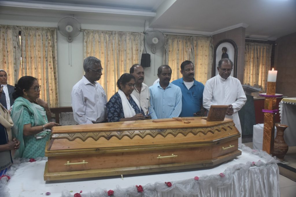 Funeral of Fr EP Augustine SDB