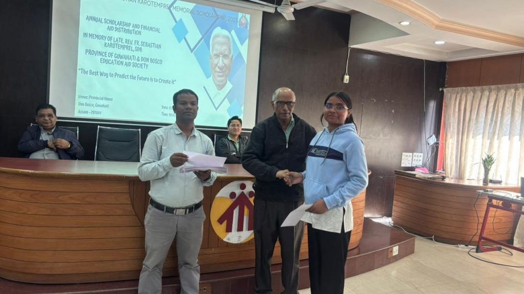 Distribution of Fr Karotemprel Scholarship