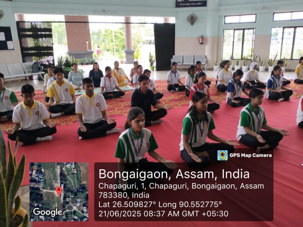 Yoga at DBC Chapaguri