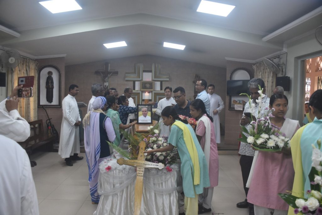 Funeral of Fr EP Augustine SDB