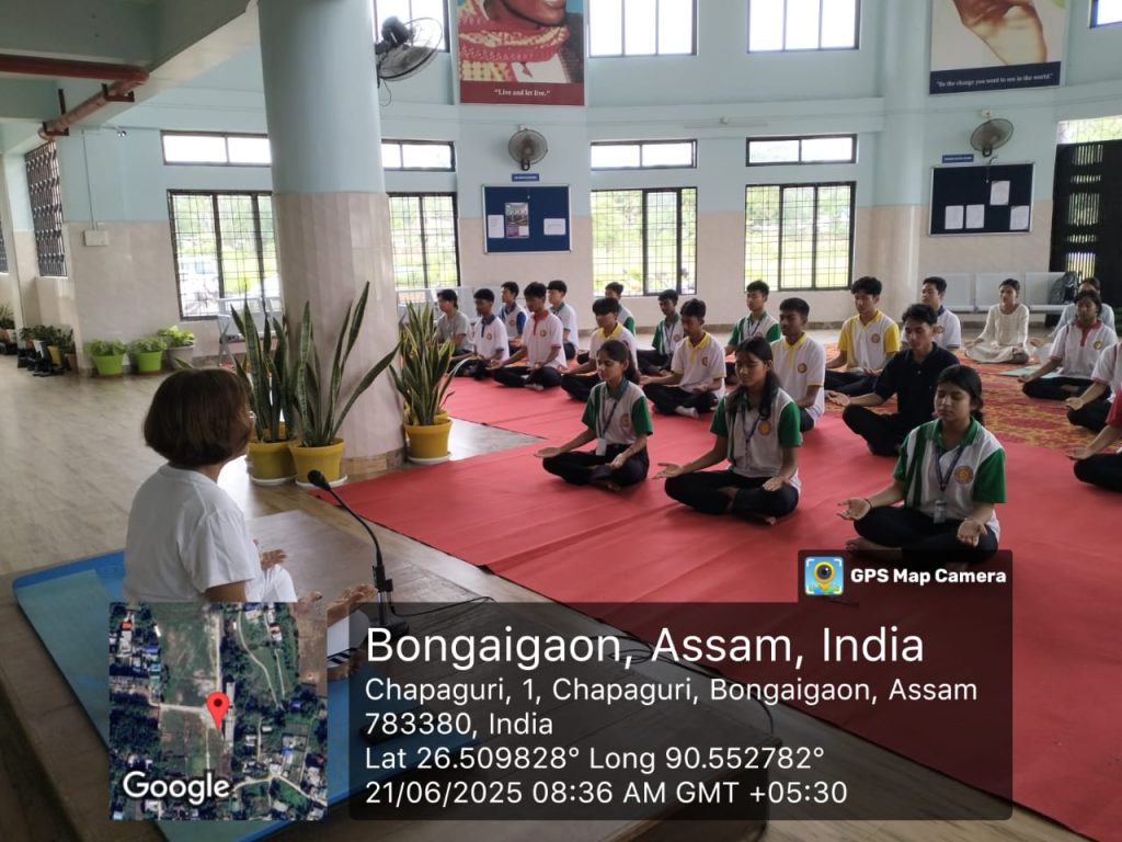 Yoga at DBC Chapaguri