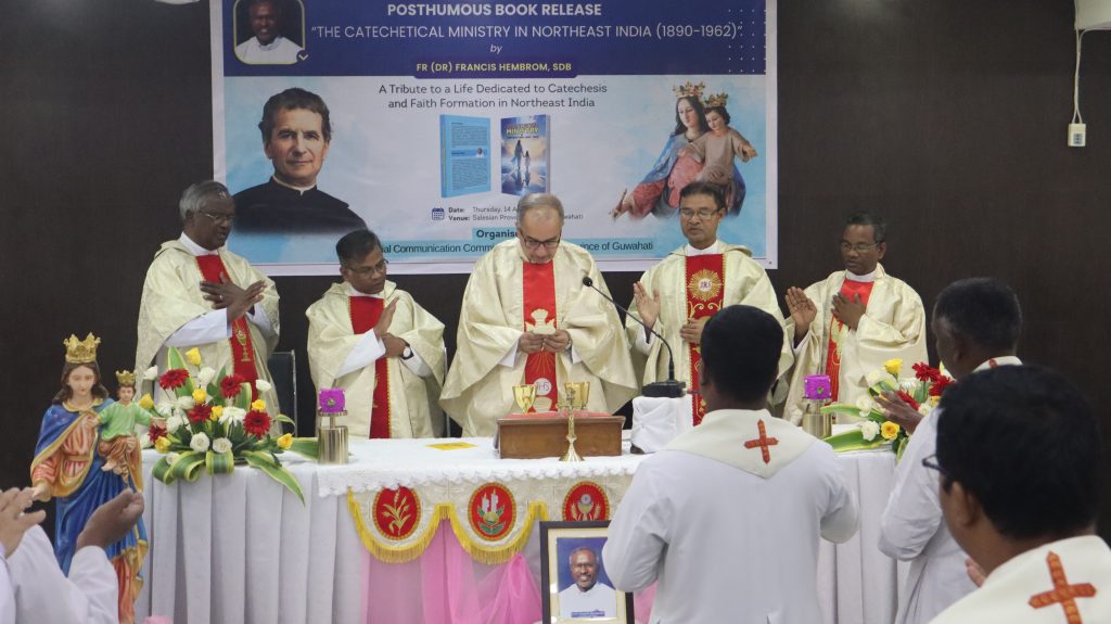 Release of the book of Fr Francis Hembrom SDB