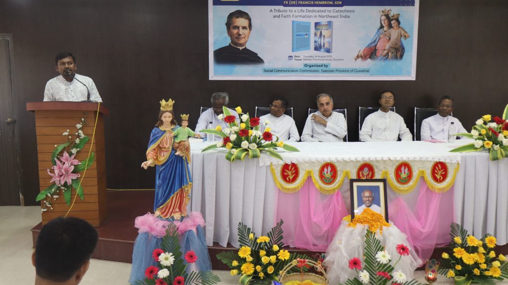 Release of the book of Fr Francis Hembrom SDB