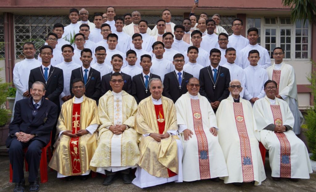 First Profession at Shillong and Zubza