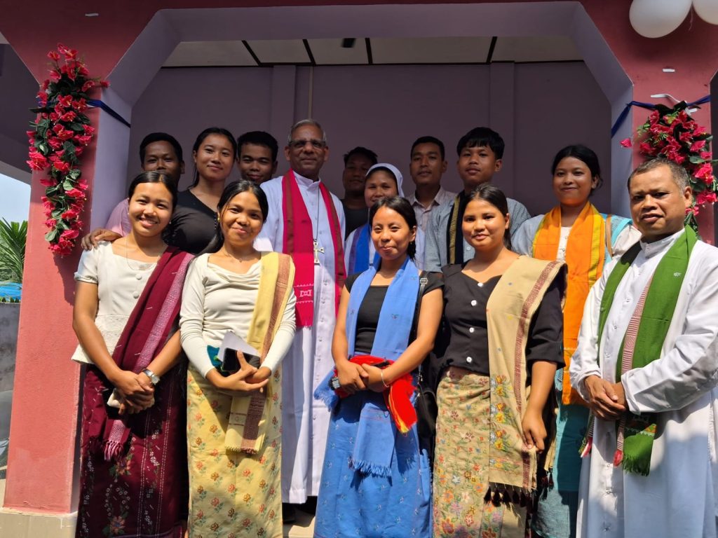 Church Blessing at Satgaon