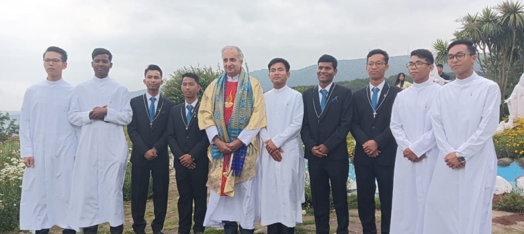 First Profession at Shillong and Zubza