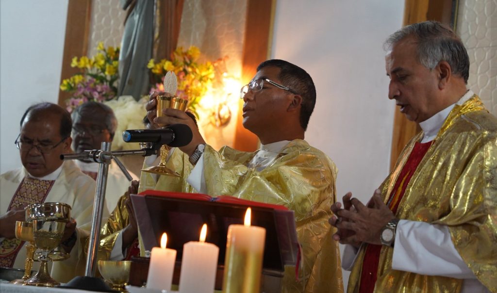 First Profession at Shillong and Zubza