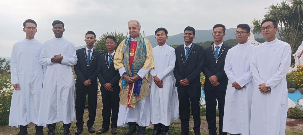 First Profession at Shillong and Zubza