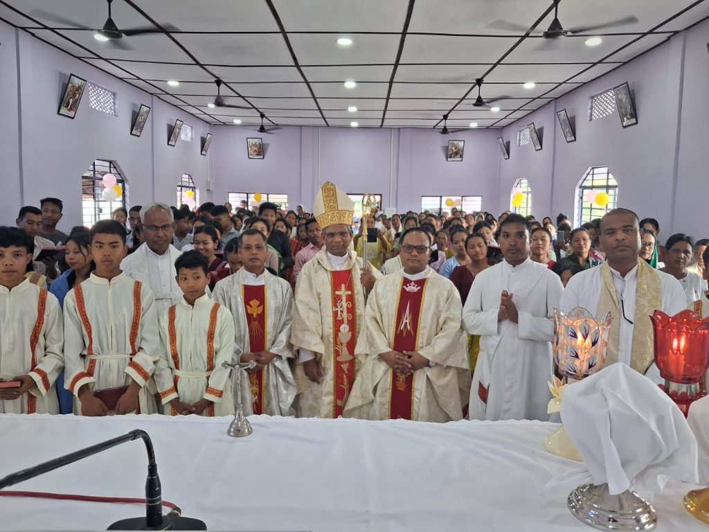 Church Blessing at Satgaon