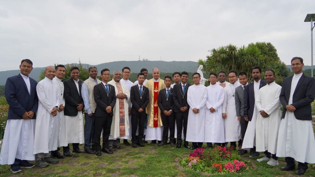 First Profession at Shillong and Zubza