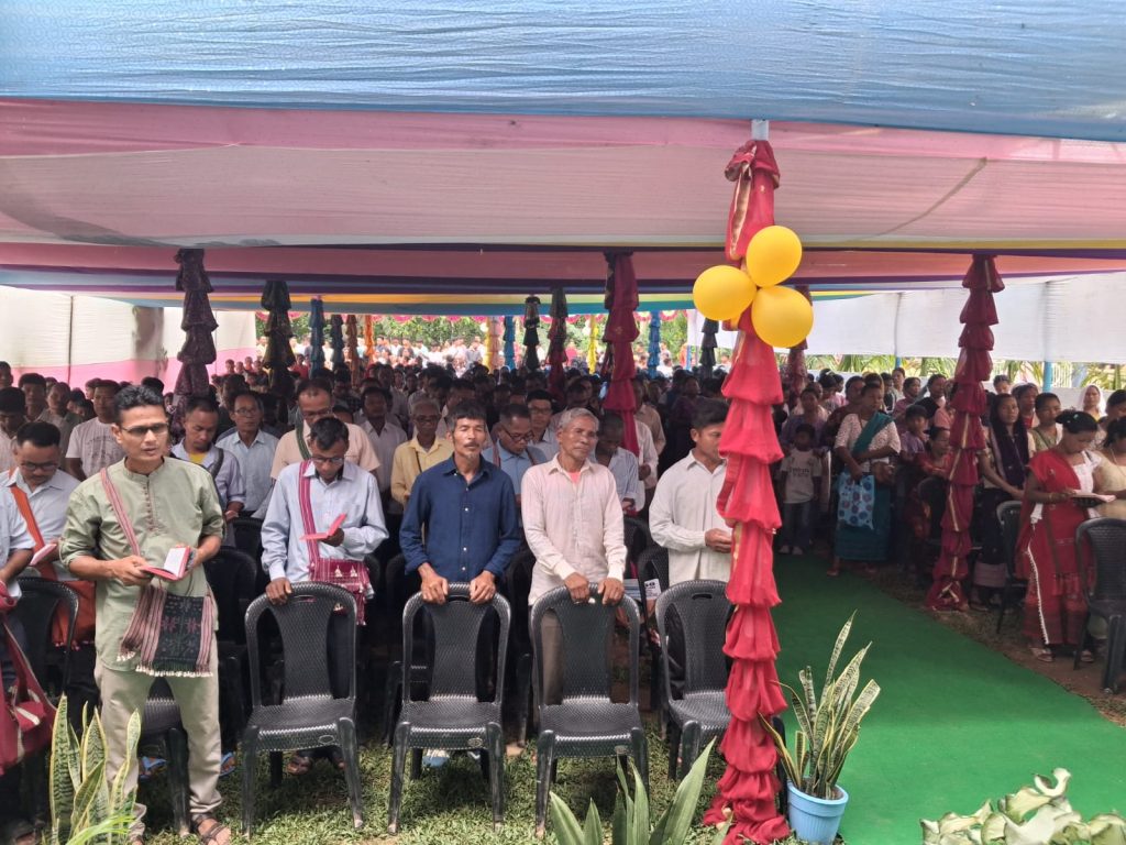 Church Blessing at Satgaon