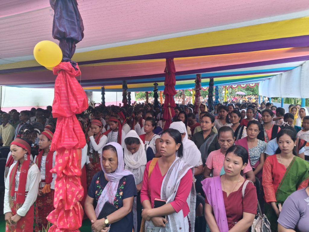Church Blessing at Satgaon