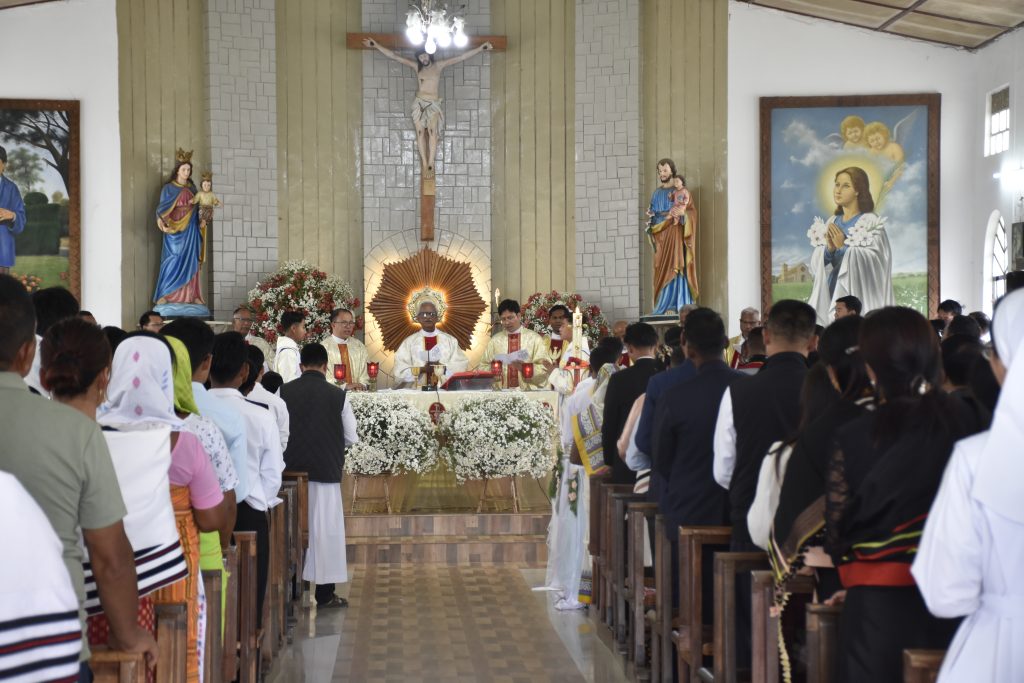 First Profession at Shillong and Zubza