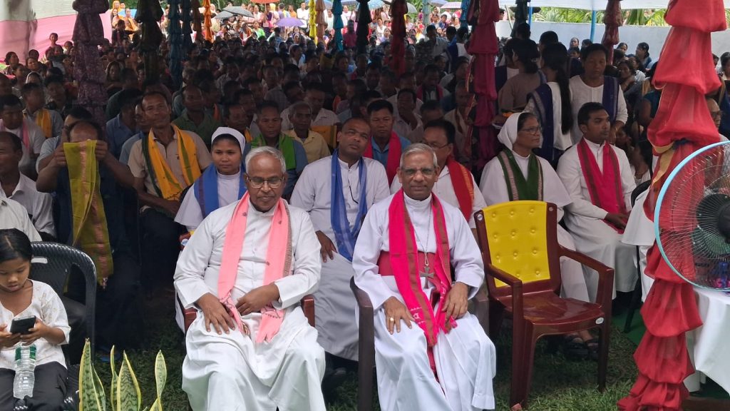 Church Blessing at Satgaon