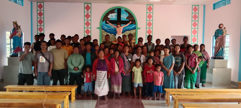Church Blessing at Shallang