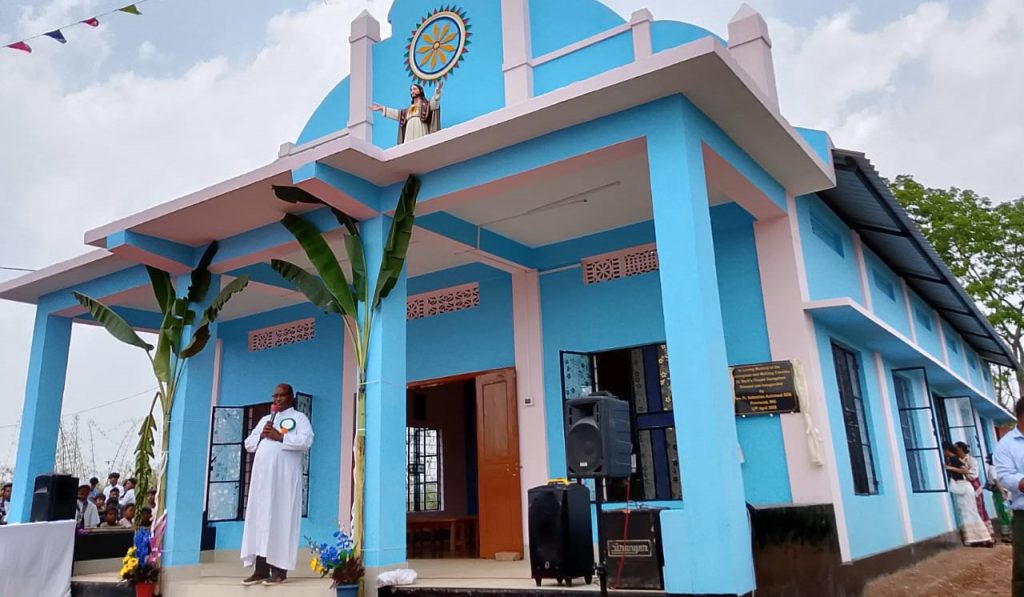 Church Blessing at Shallang