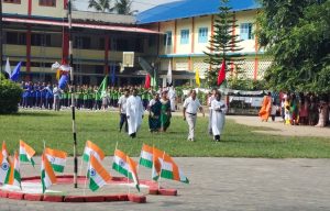 Don Bosco School Kumarikata Celebrates 80th Independence Day
