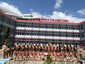 Don Bosco College Tura NCC Girls’ Contingent Secures 2nd Runners-Up at 80th Independence Day Parade
