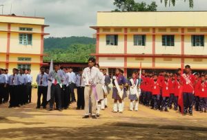 Don Bosco Higher Secondary School Amkachi Celebrates 80th Independence Day